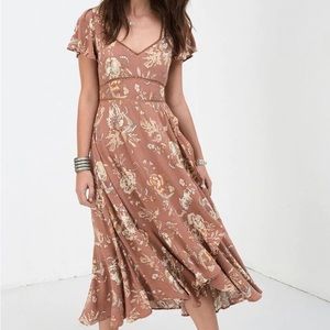 Spell Rosa Garden Dress